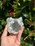 Fluorite with Calcite, Epidote & Needle Quartz