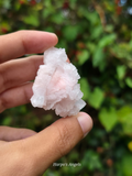 Pink Halite Crystal Cluster #3