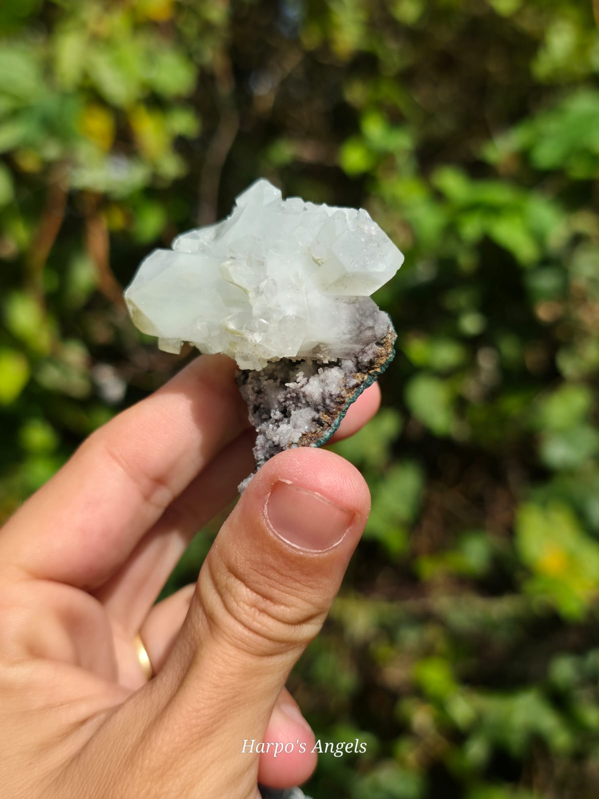 Clear Heulandite Crystal Specimen - India | No. 3