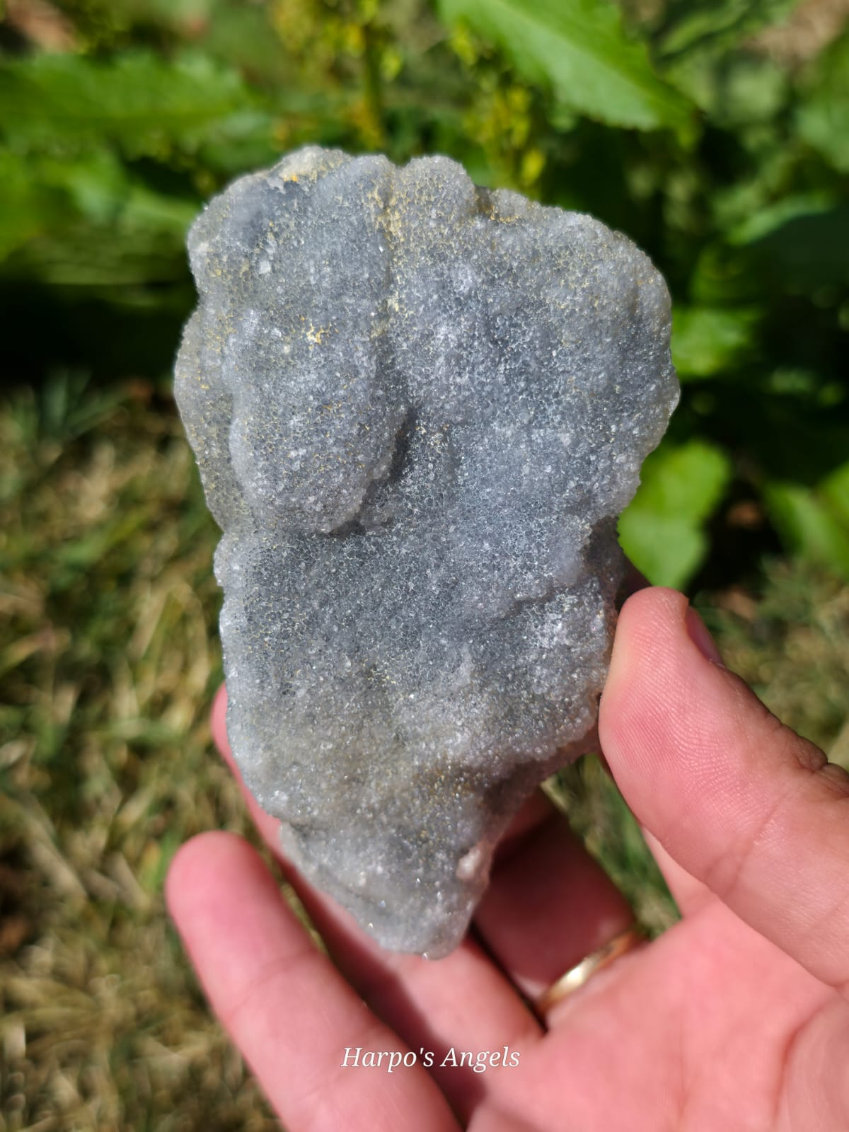 Indian Grey Druzy Quartz - Ex Collection