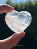 Clear Quartz Heart