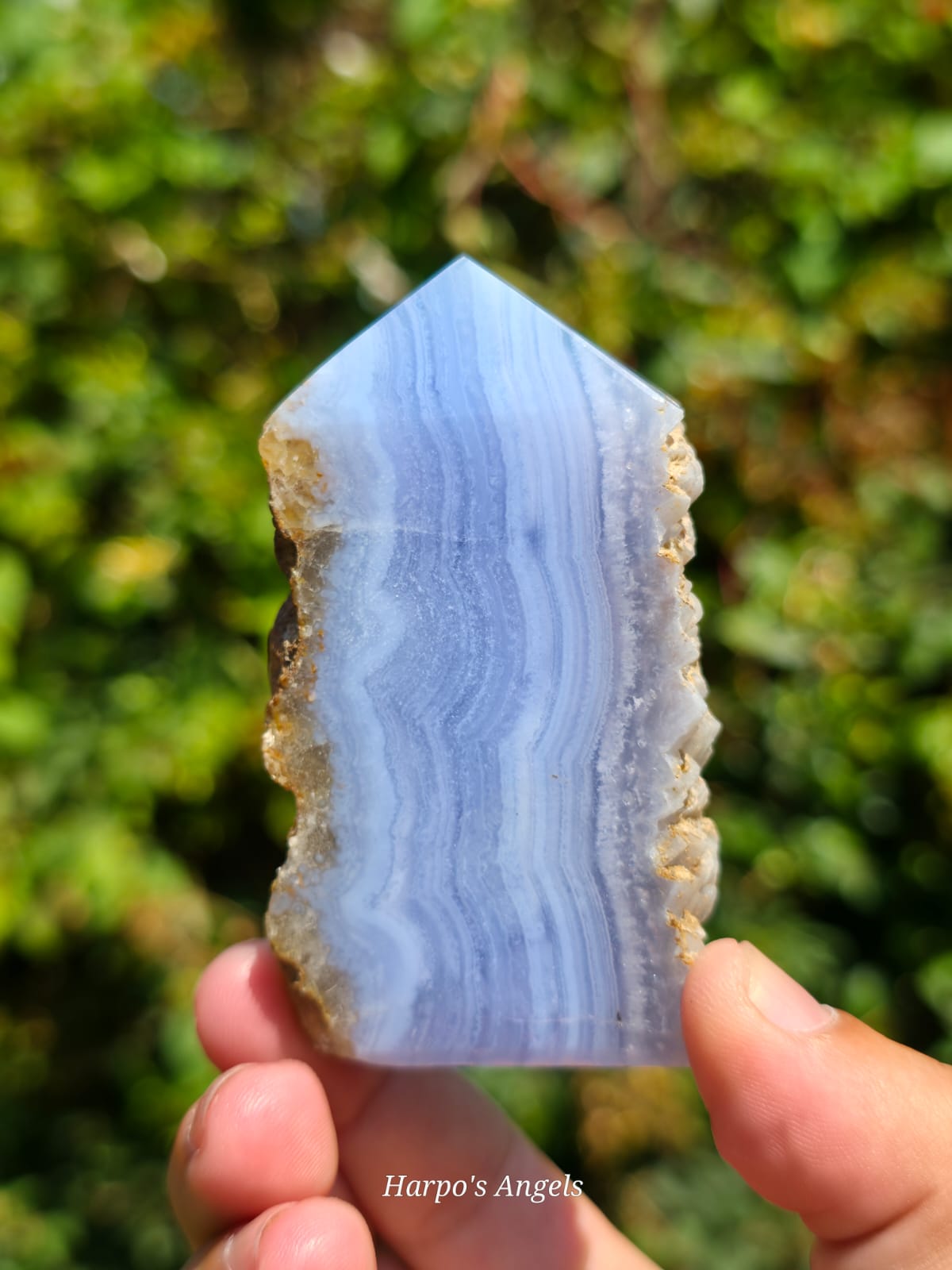 Blue Lace Agate Towers