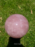 Madagascar Rose Quartz Star Sphere