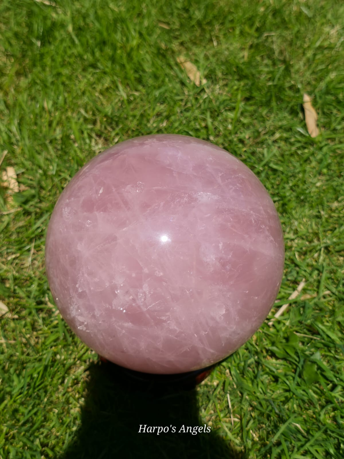 Madagascar Rose Quartz Star Sphere