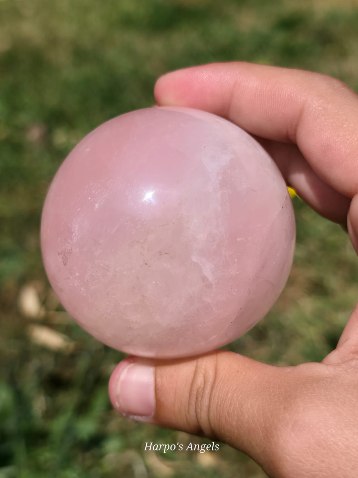 Brazilian Rose Quartz Sphere