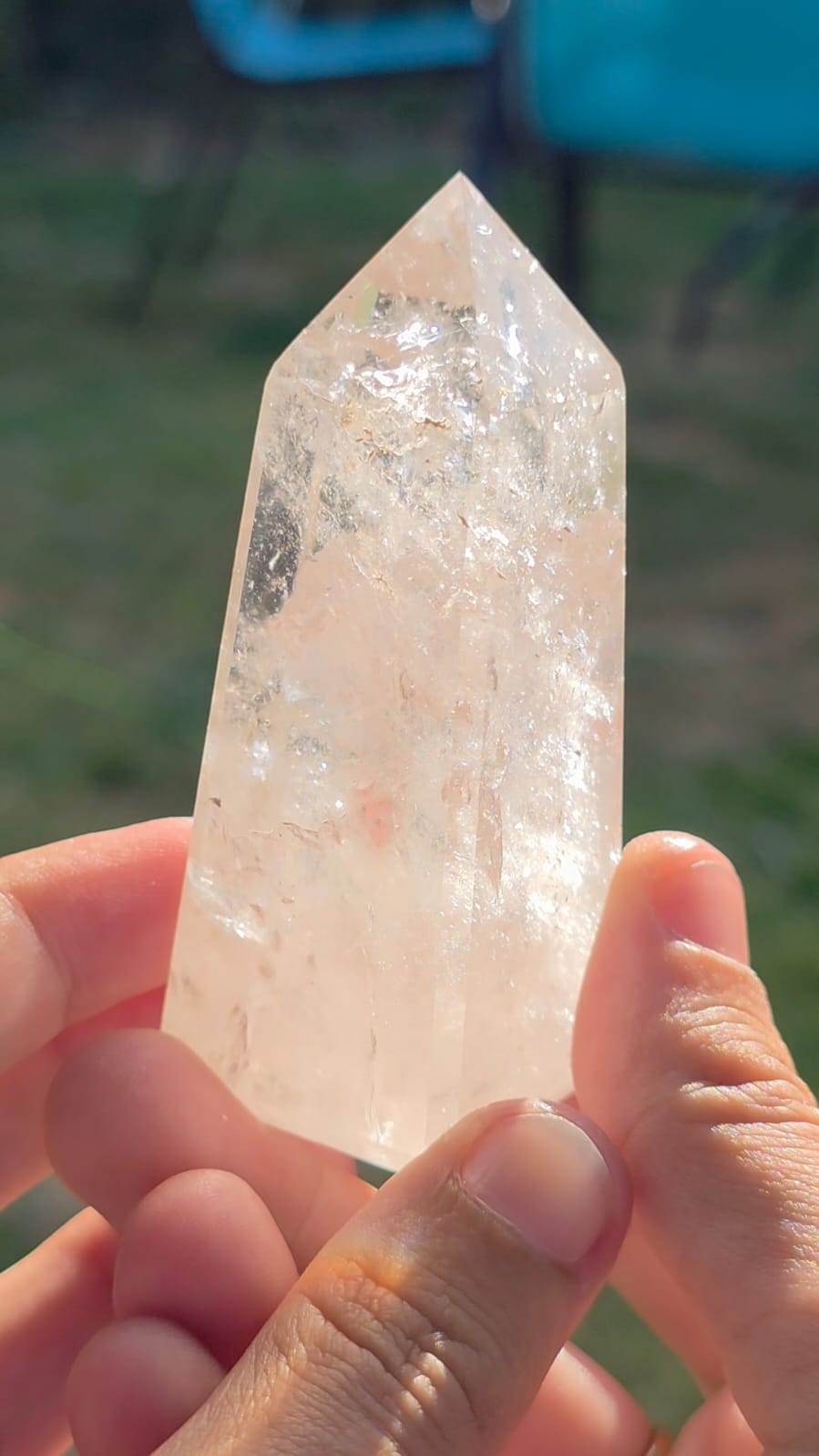 Clear Quartz Tower