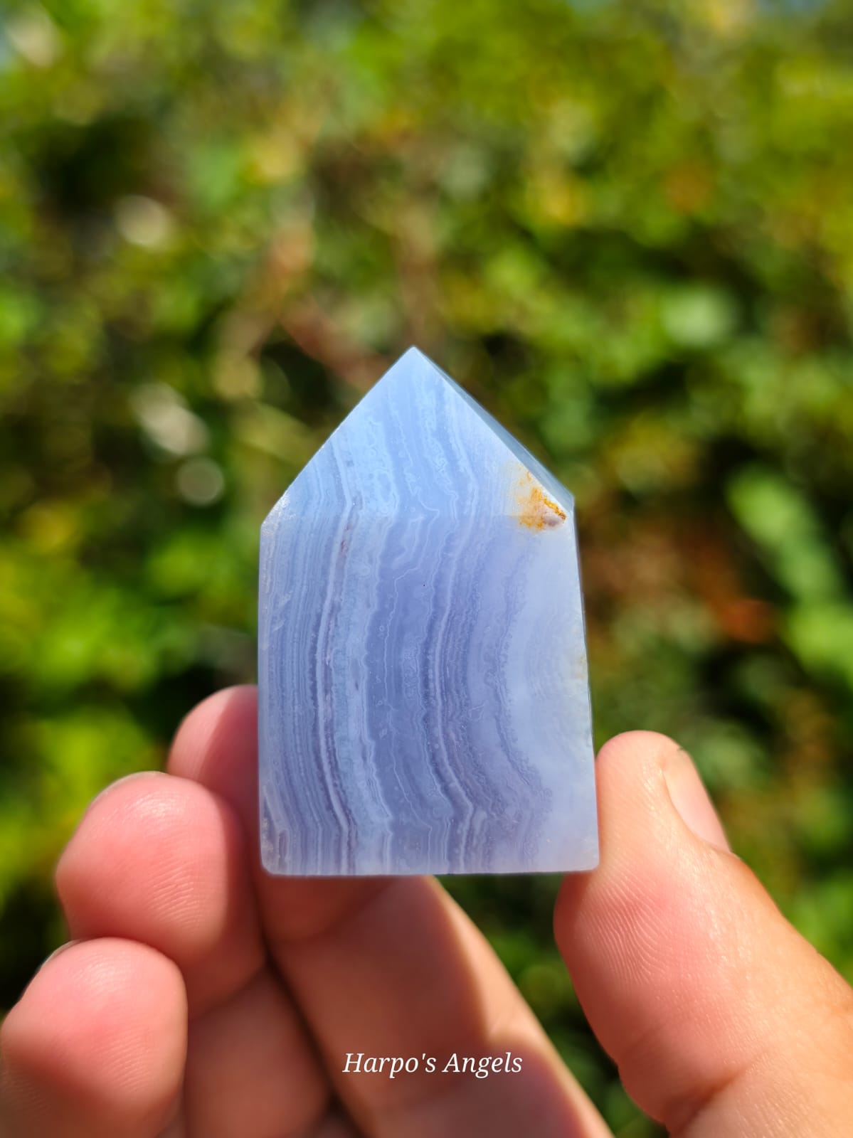 Blue Lace Agate Towers