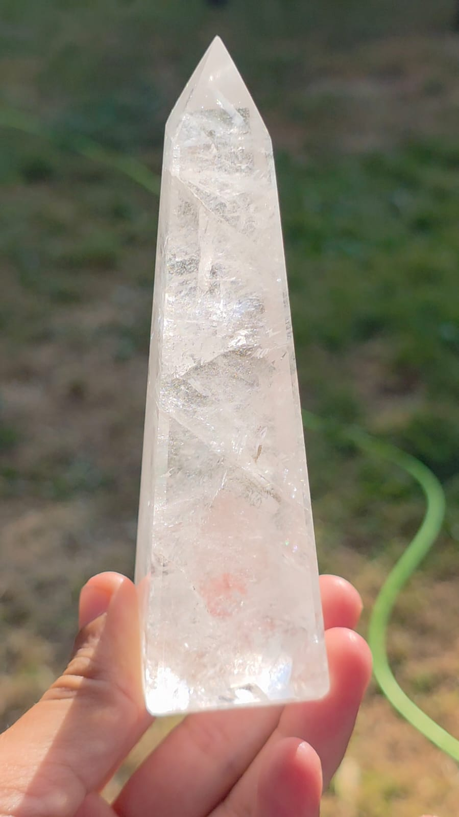 Clear Quartz Tower