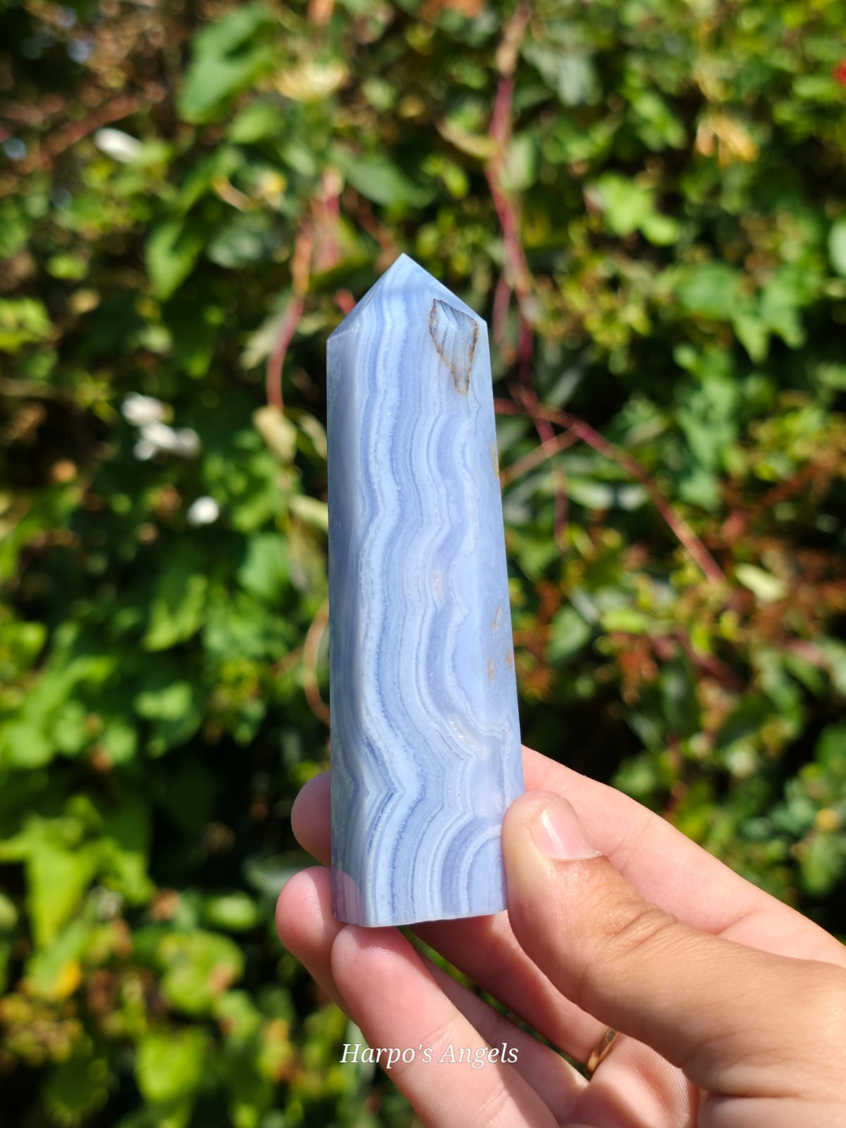 Blue Lace Agate Towers