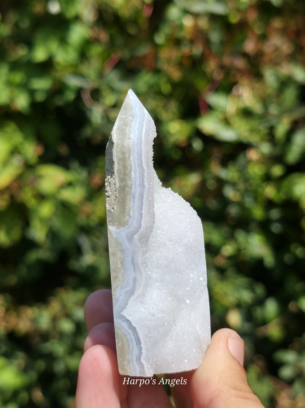 Blue Lace Agate Towers