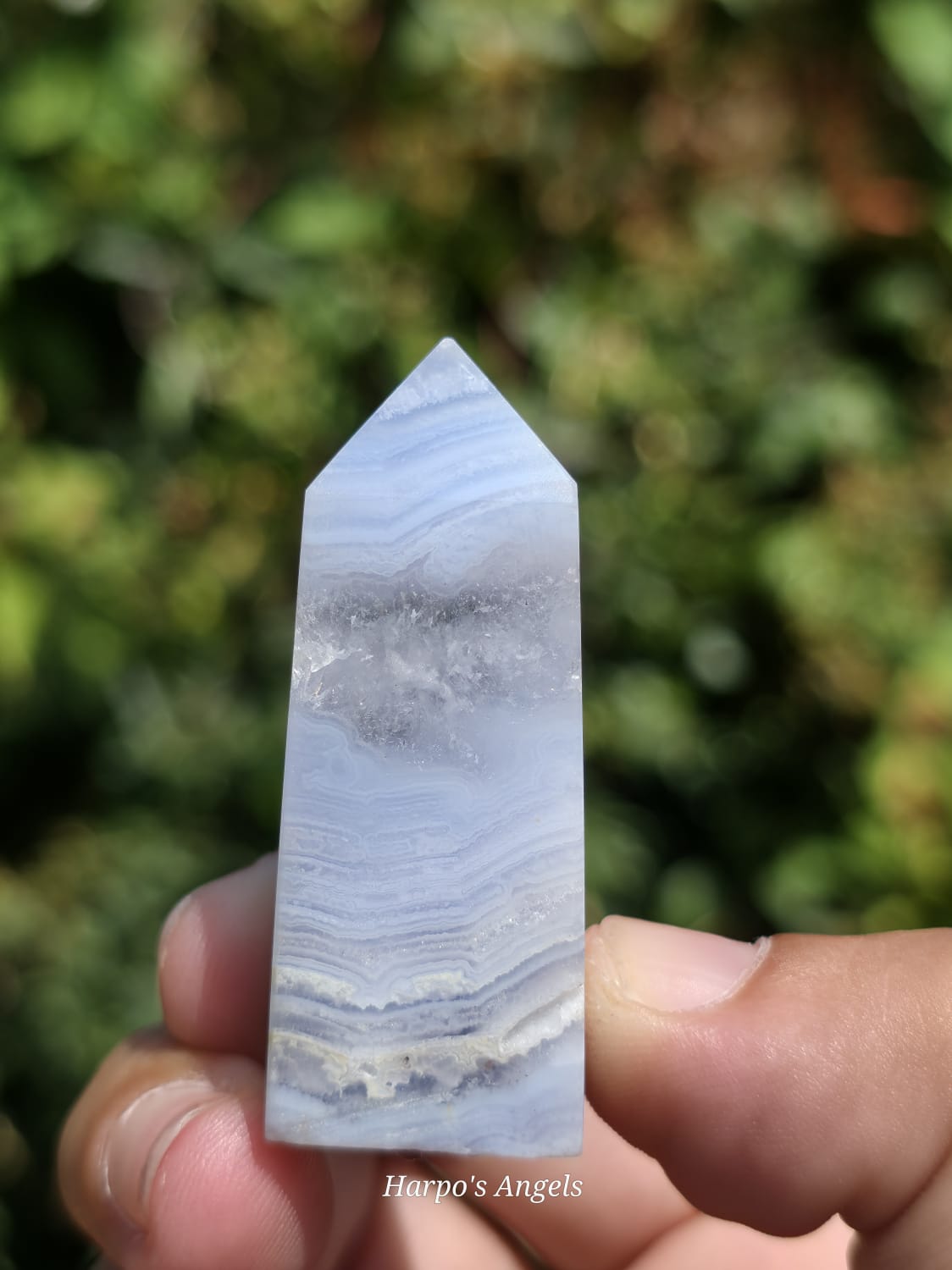 Blue Lace Agate Towers