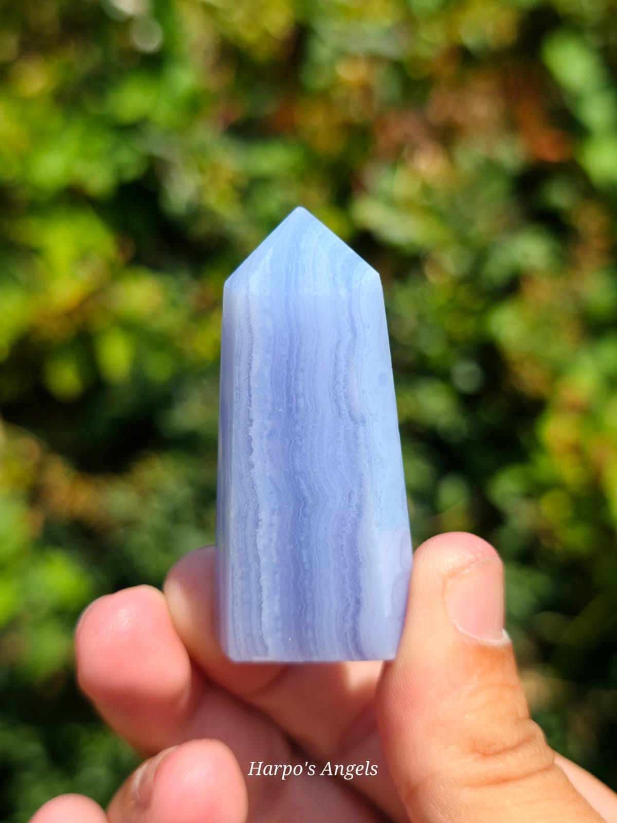 Blue Lace Agate Towers