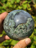 Moss Agate Sphere