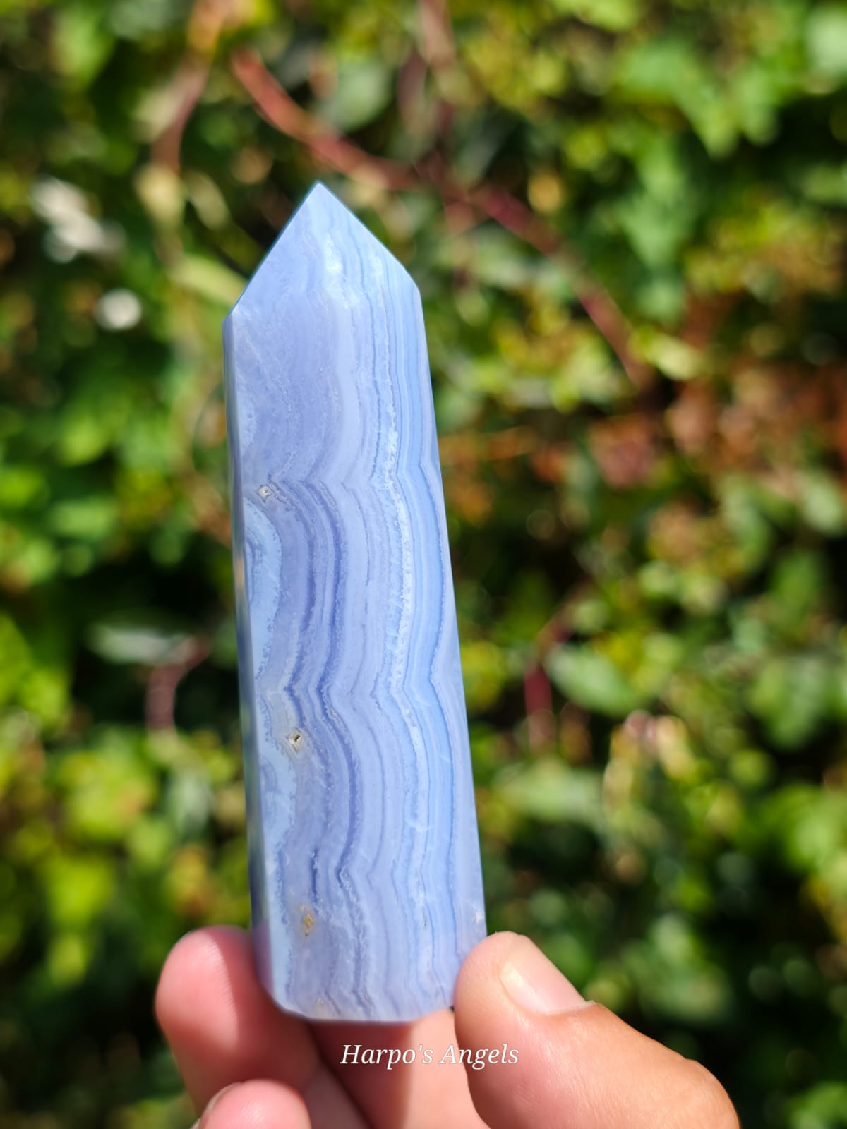 Blue Lace Agate Towers