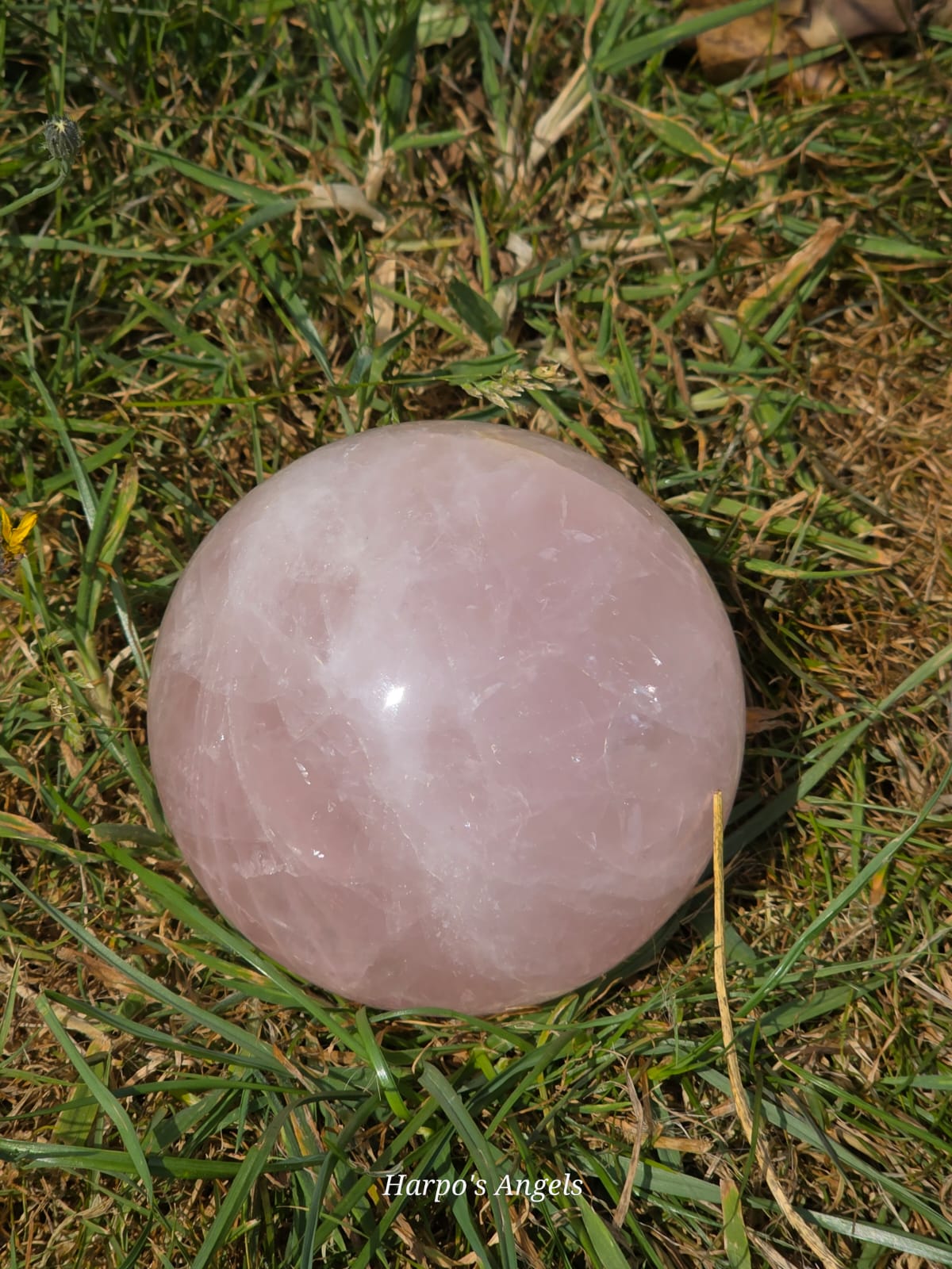 Brazilian Statement Rose Quartz Sphere