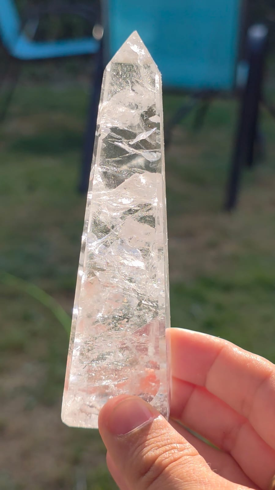 Clear Quartz Tower
