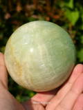 Green Calcite Sphere