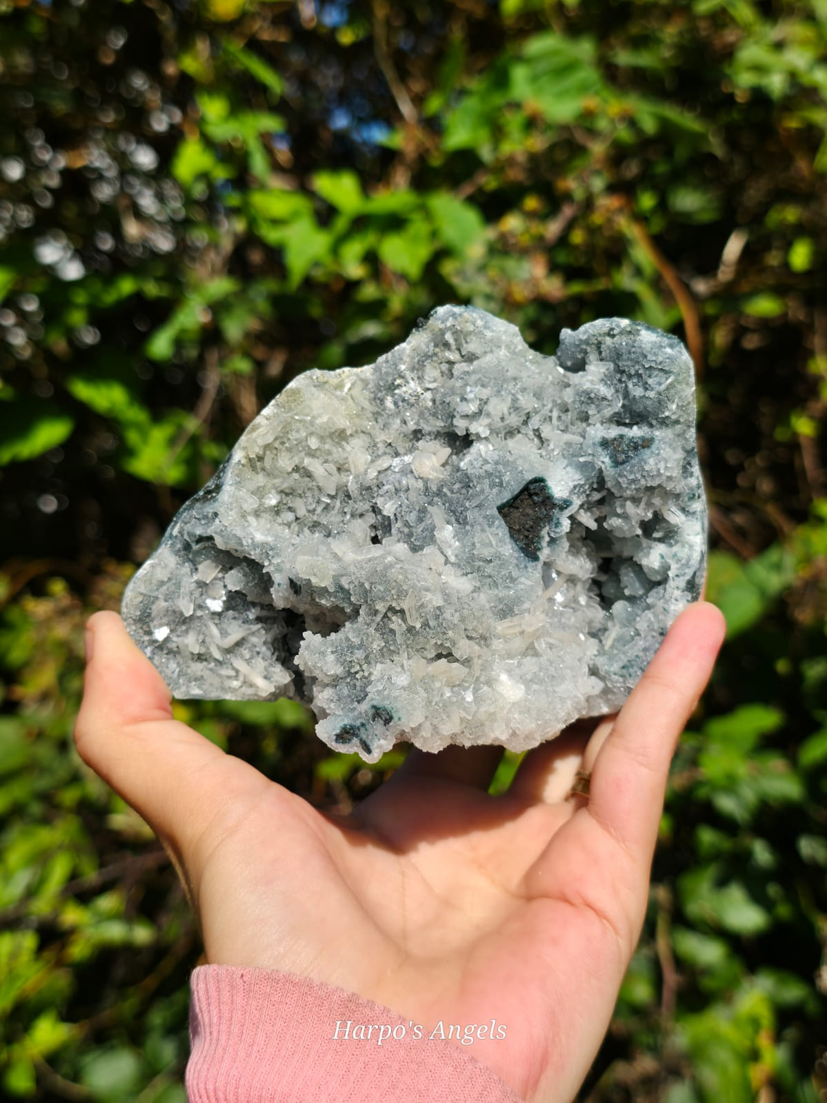 Natural Heulandite Crystal Specimen - India