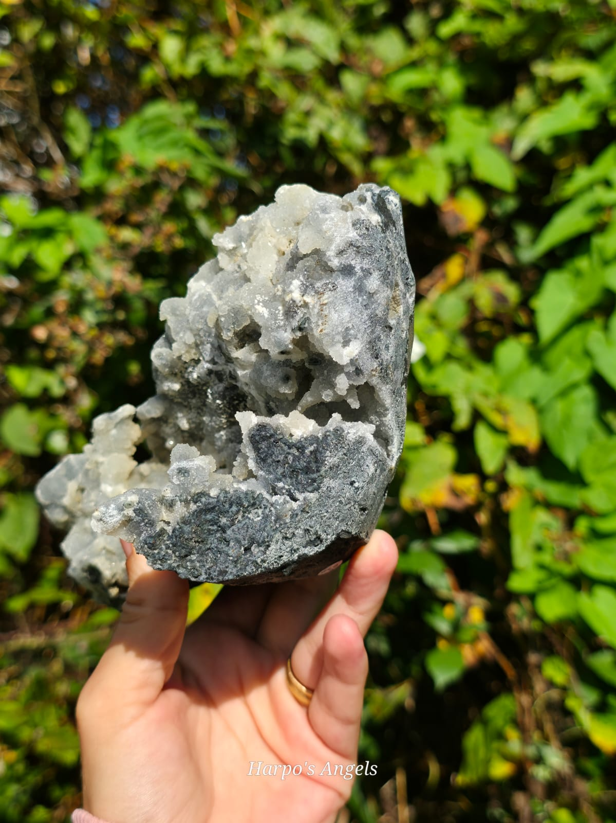 Natural Heulandite Druzy Crystal Specimen - India