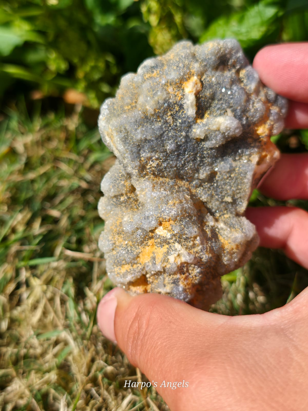 Indian Grey Botryoidal Druzy Quartz - Ex Collection