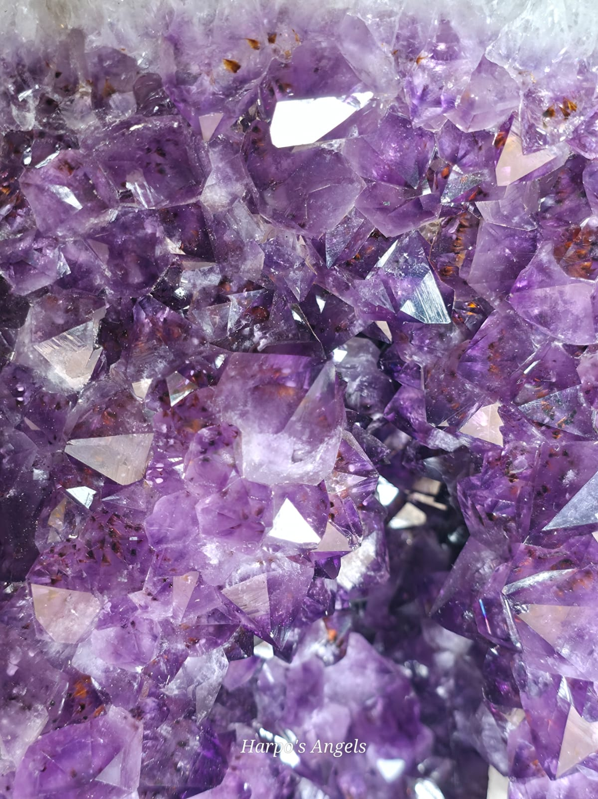 XL Amethyst Cathedral with Calcite