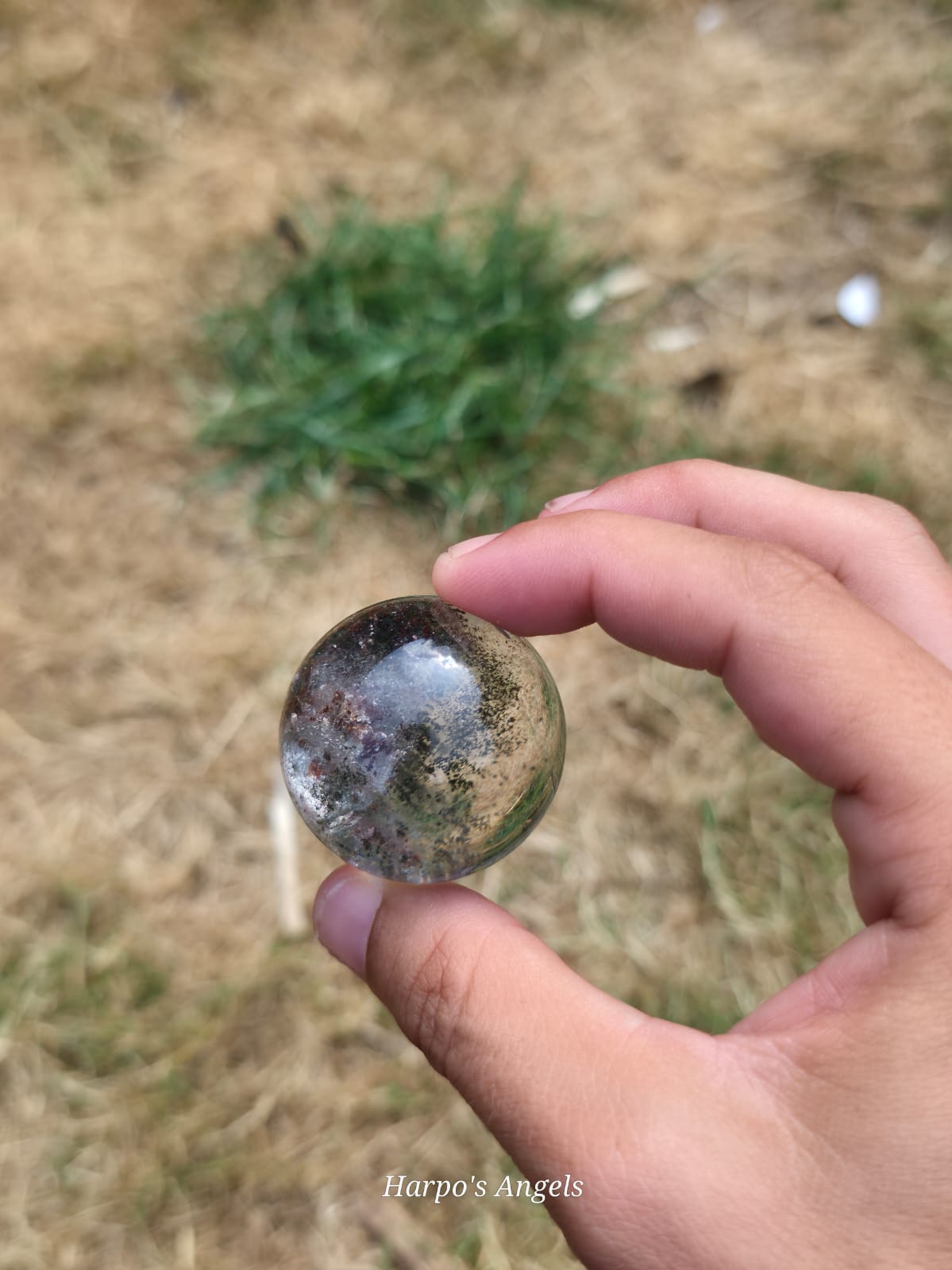 Brazilian Garden Quartz Sphere