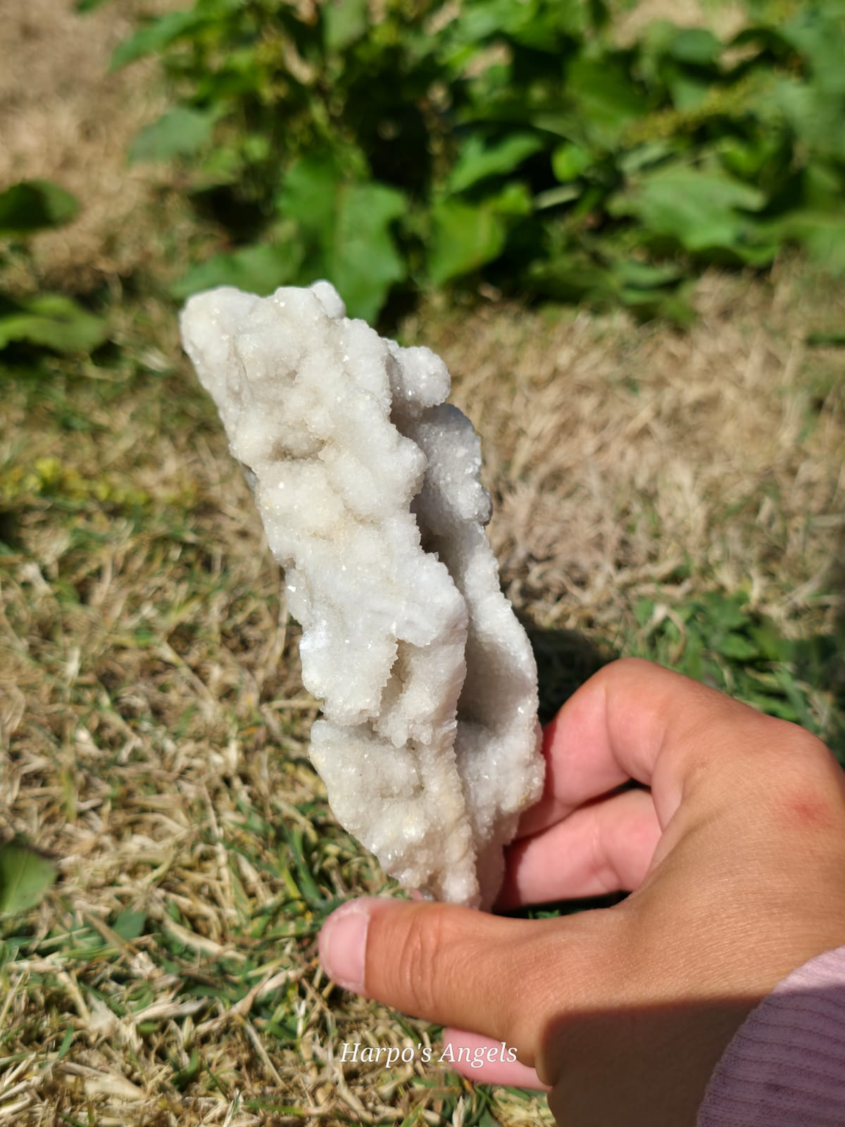 White Druzy Quartz Specimen - Ex Collection