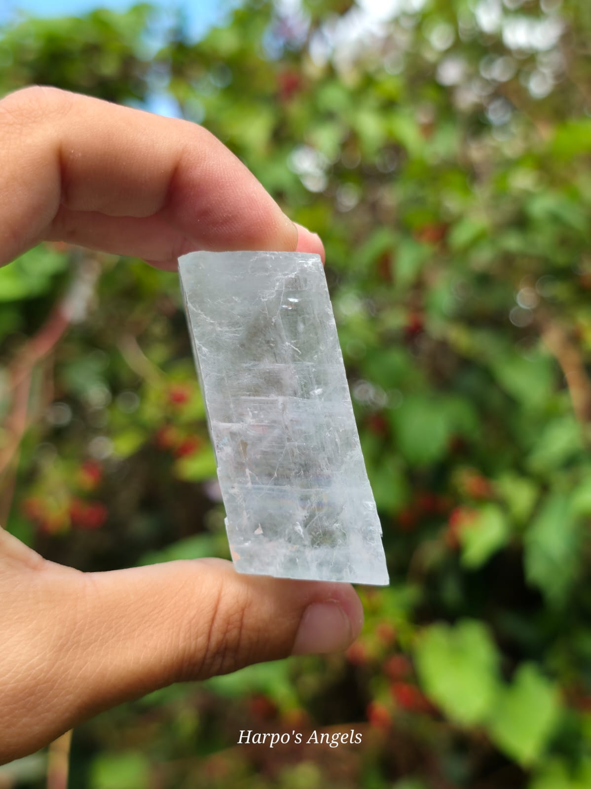 Clear Optical Calcite Specimen