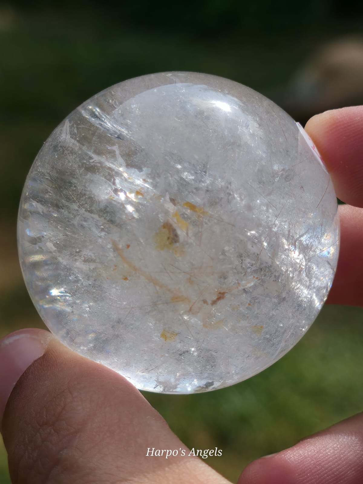 Brazilian Rutile Quartz Sphere #3