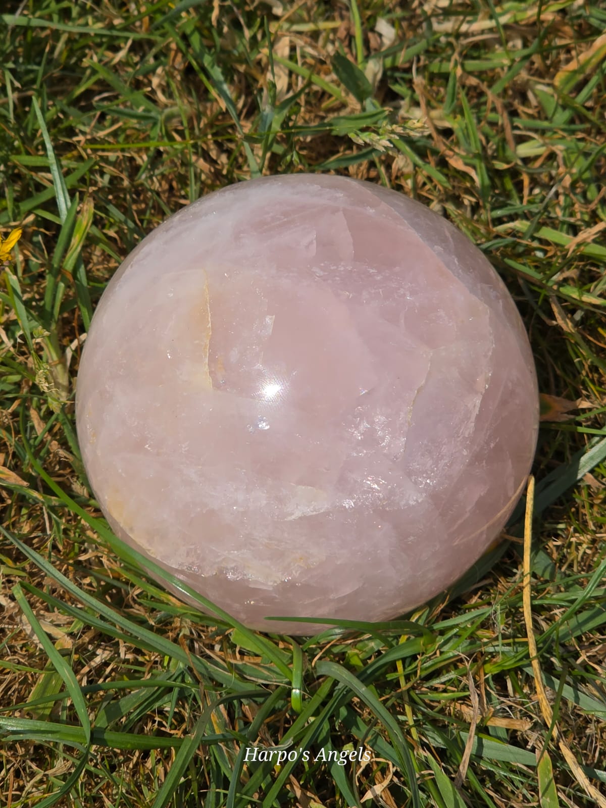 Brazilian Statement Rose Quartz Sphere