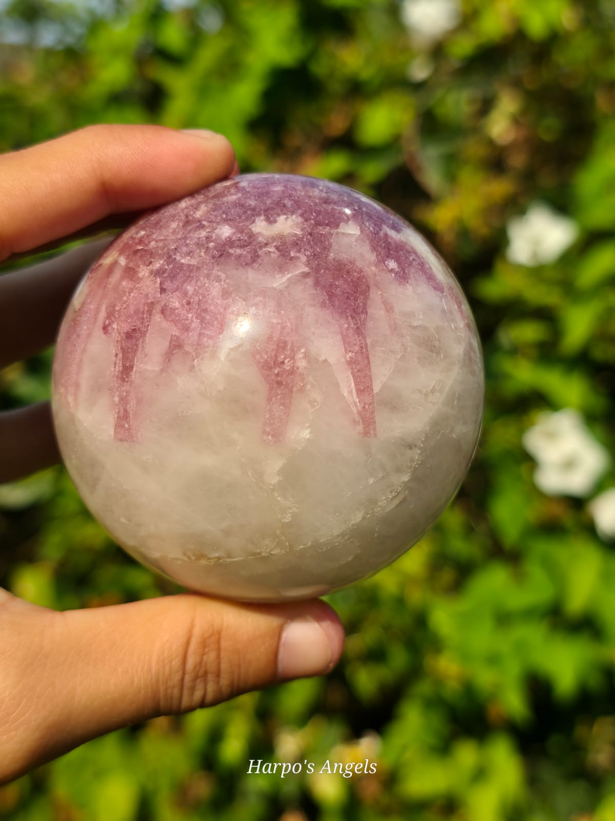 Pink Tourmaline Sphere