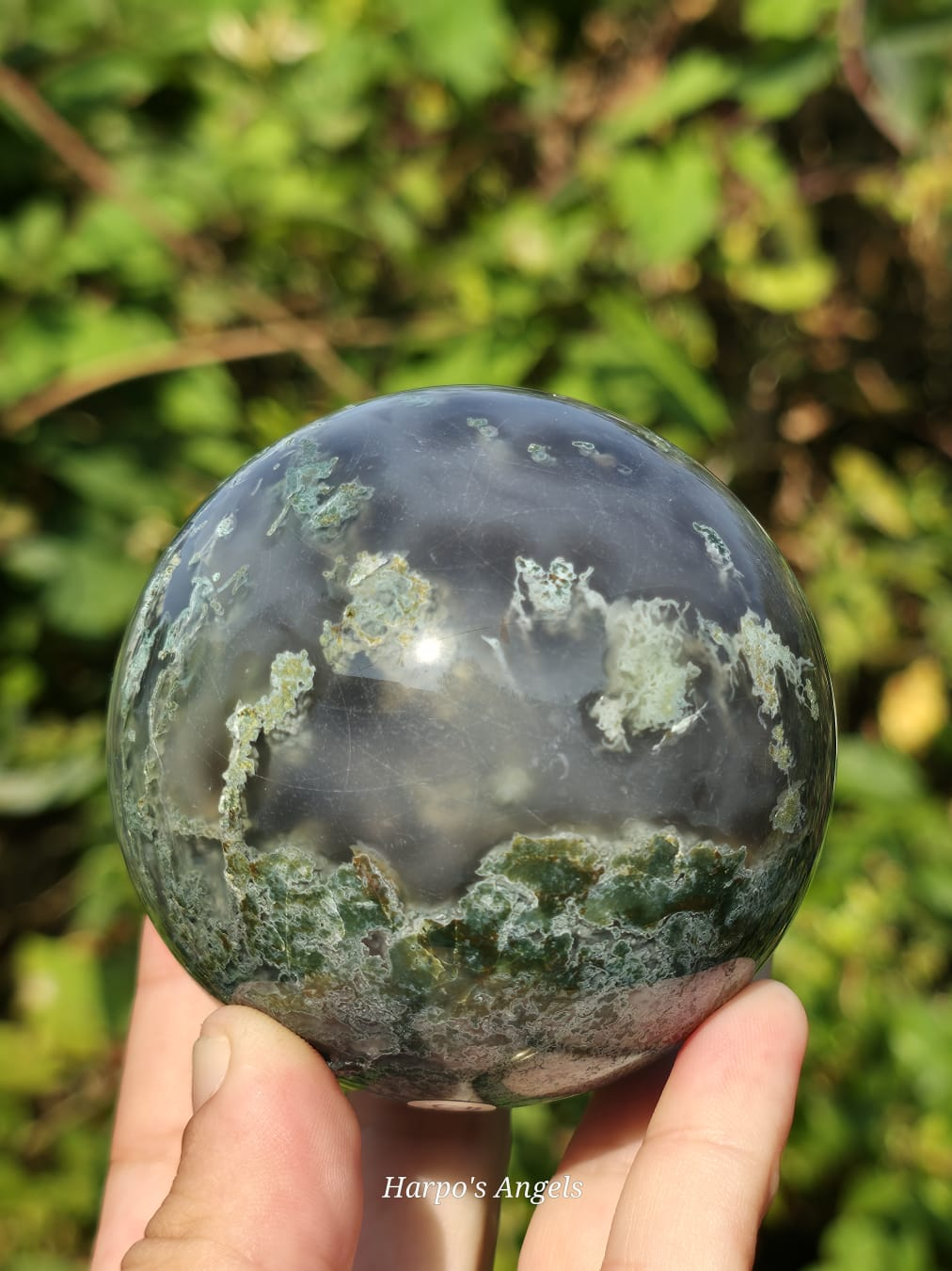 Moss Agate Sphere