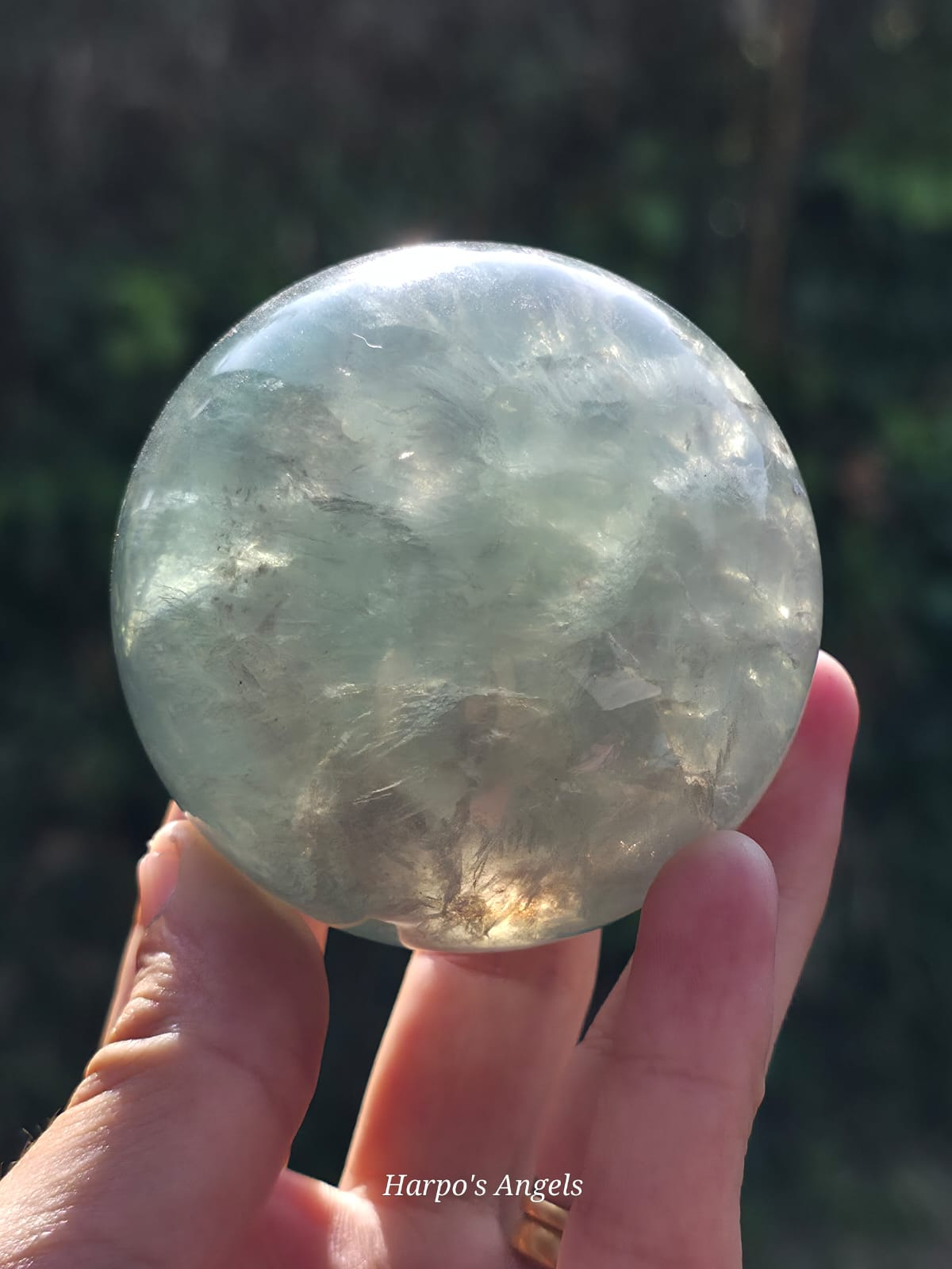 Green Fluorite Sphere #2