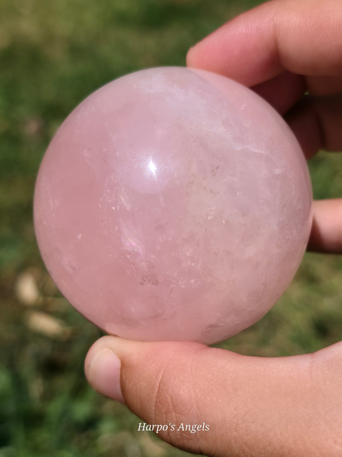 Brazilian Rose Quartz Sphere