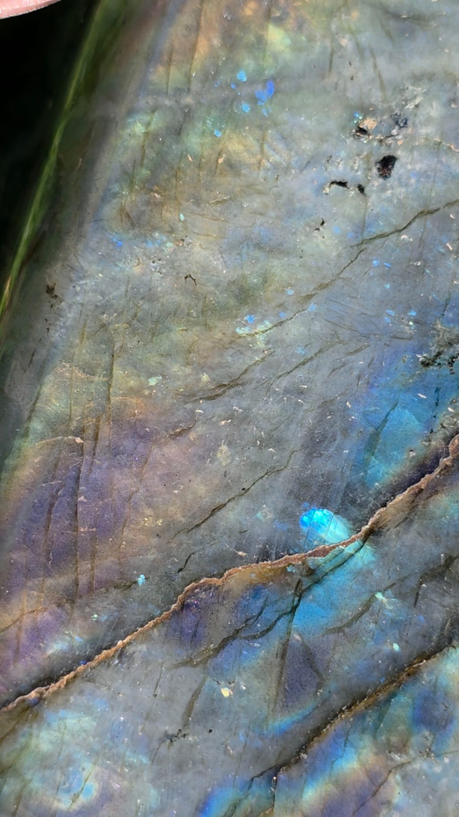 Madagascar Labradorite Statement Freeform
