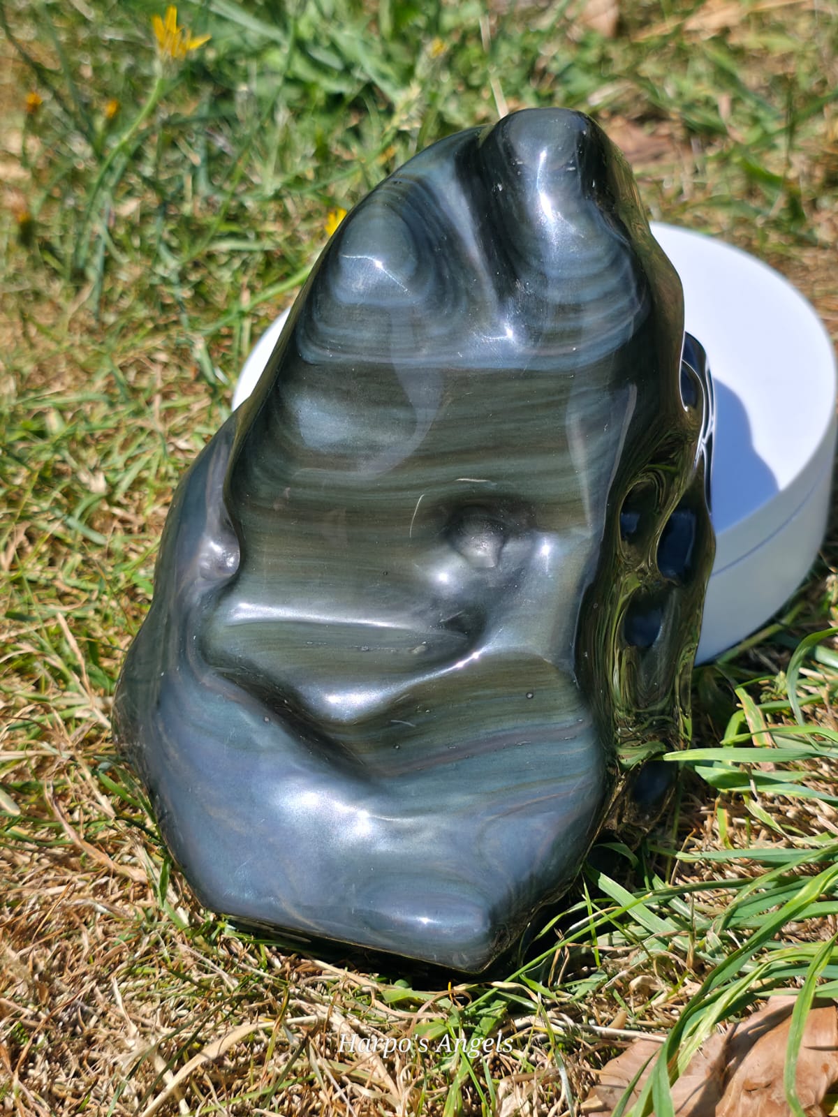 Rainbow Obsidian Statement Freeform