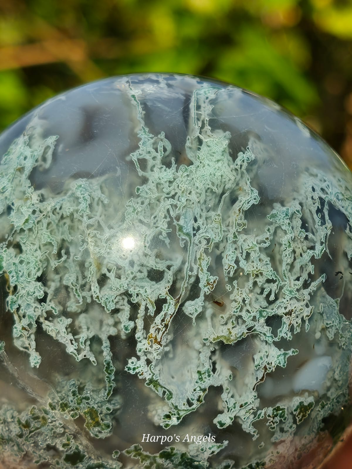 Moss Agate Sphere