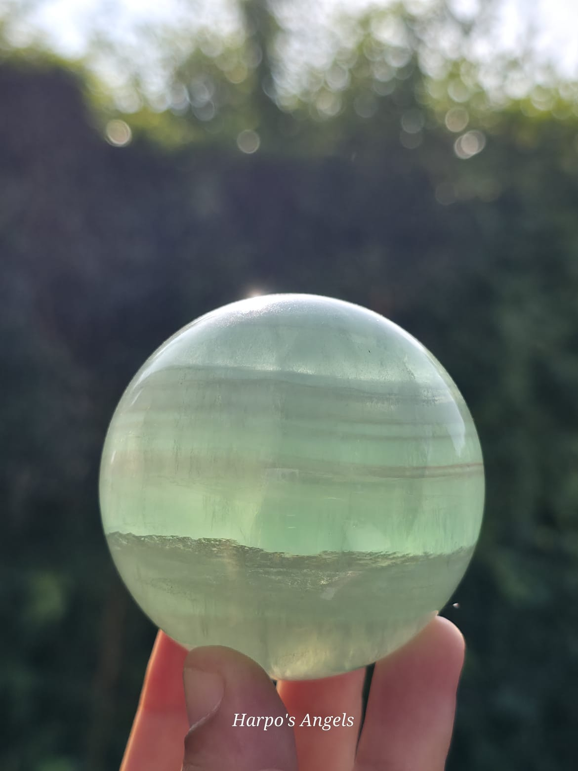 Green Fluorite Sphere #1