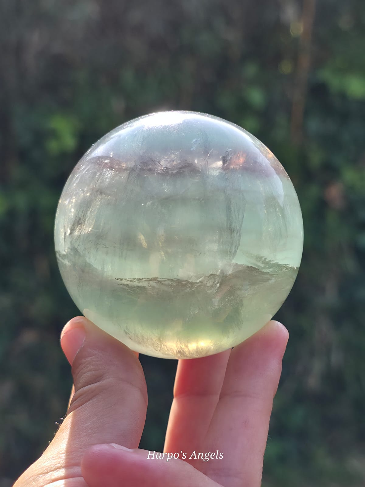Green Fluorite Sphere #2