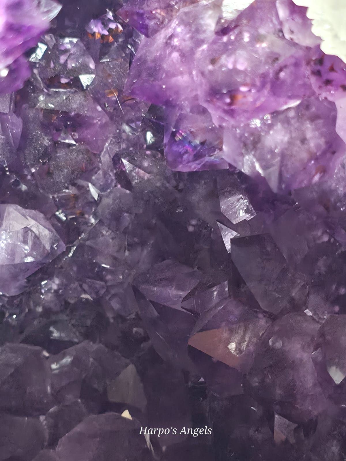 XL Amethyst Cathedral with Calcite