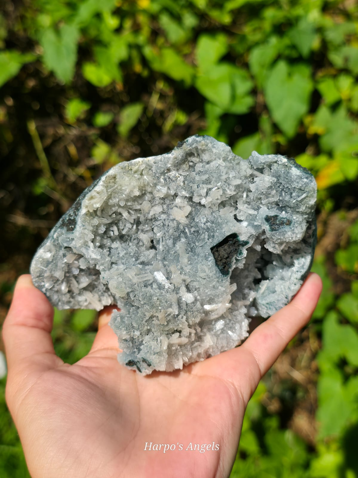 Natural Heulandite Crystal Specimen - India