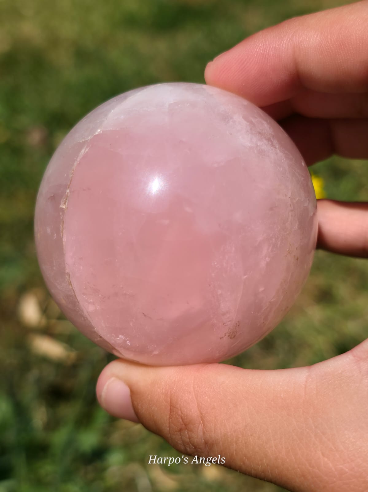 Brazilian Rose Quartz Sphere