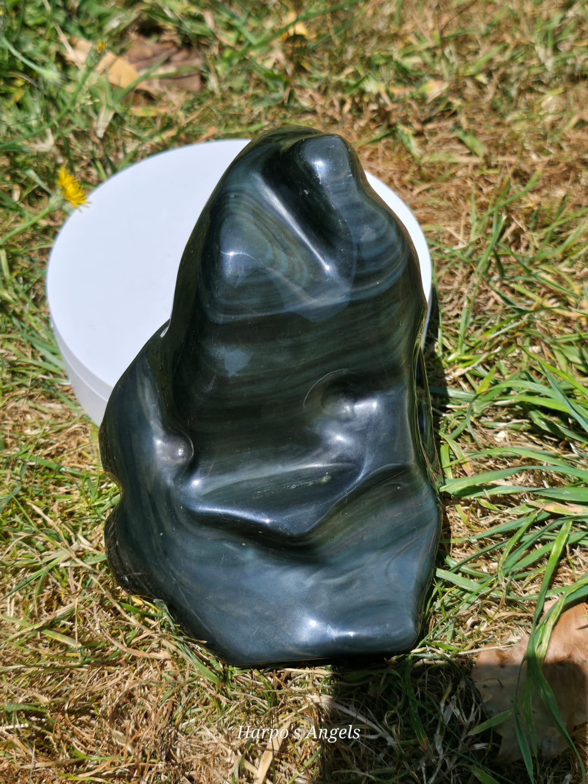 Rainbow Obsidian Statement Freeform