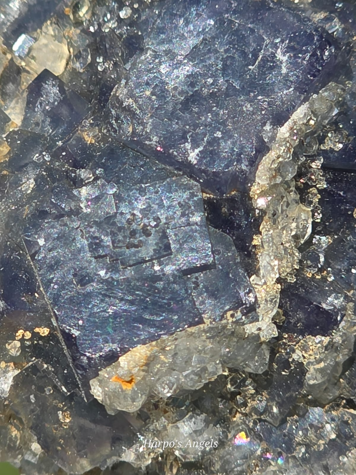 Namibian Daylight Fluorite Cluster