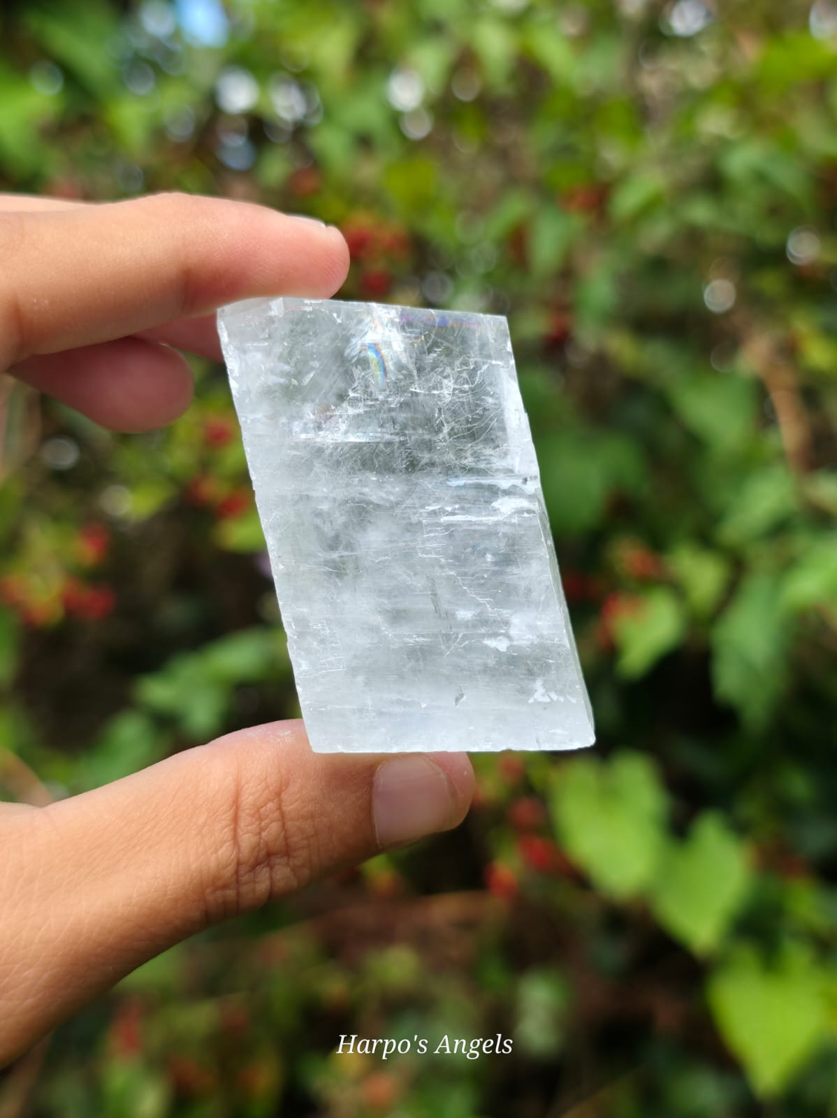 Clear Optical Calcite Specimen