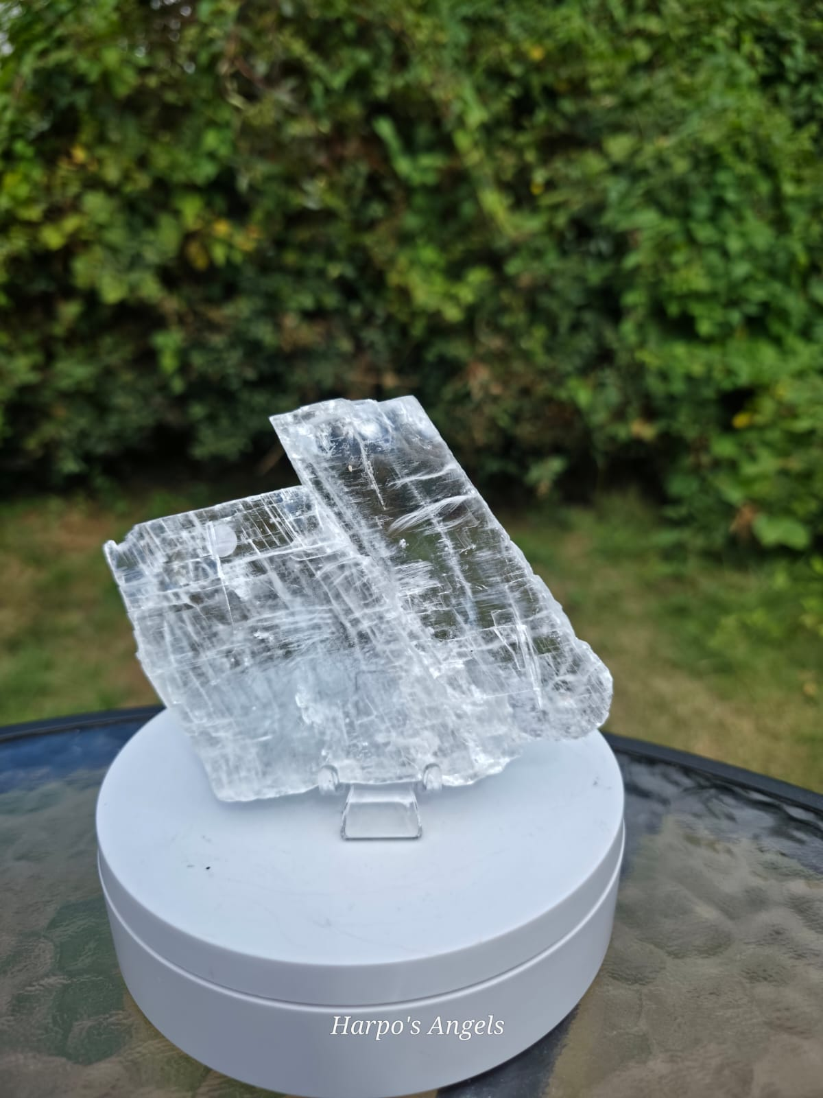Clear Selenite Slices