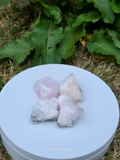Natural Mangano Calcite Clusters