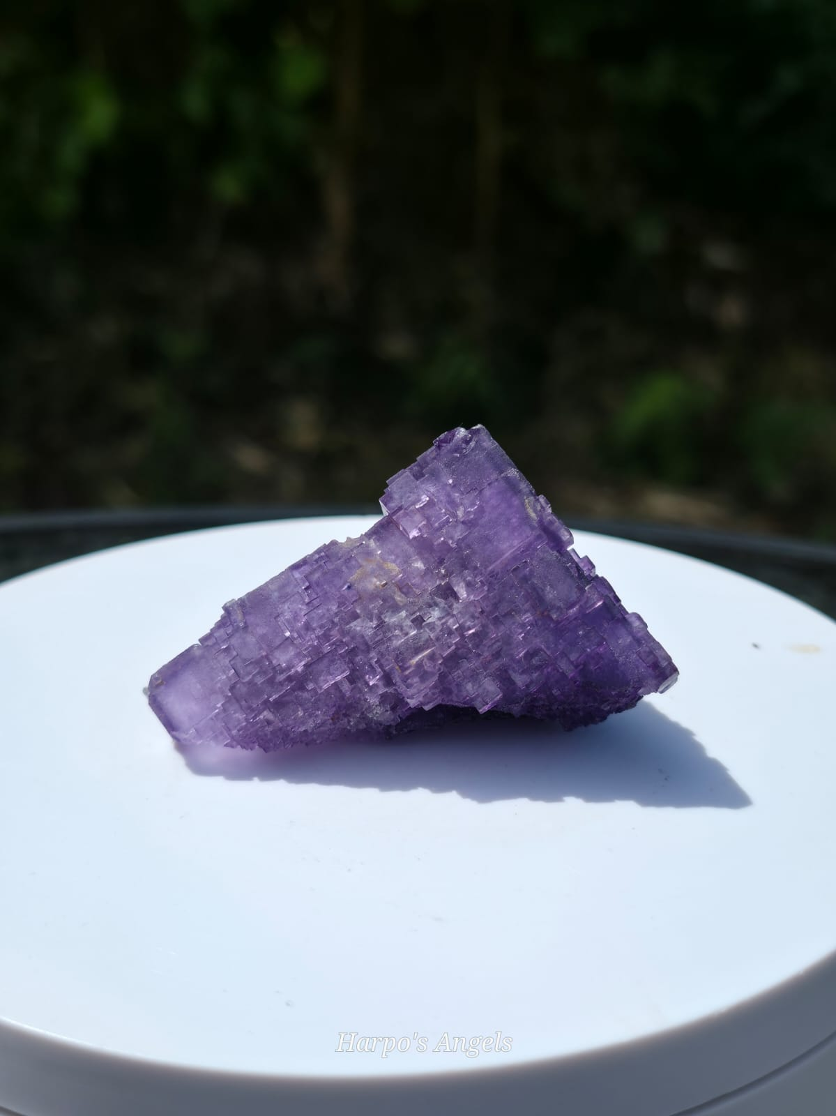 Etched Purple Fluorite Hubei