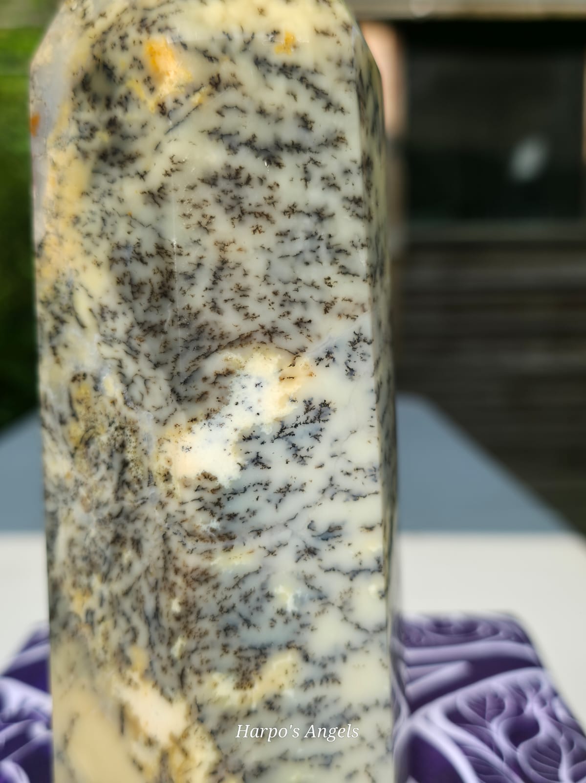 Dendritic Chalcedony Tower