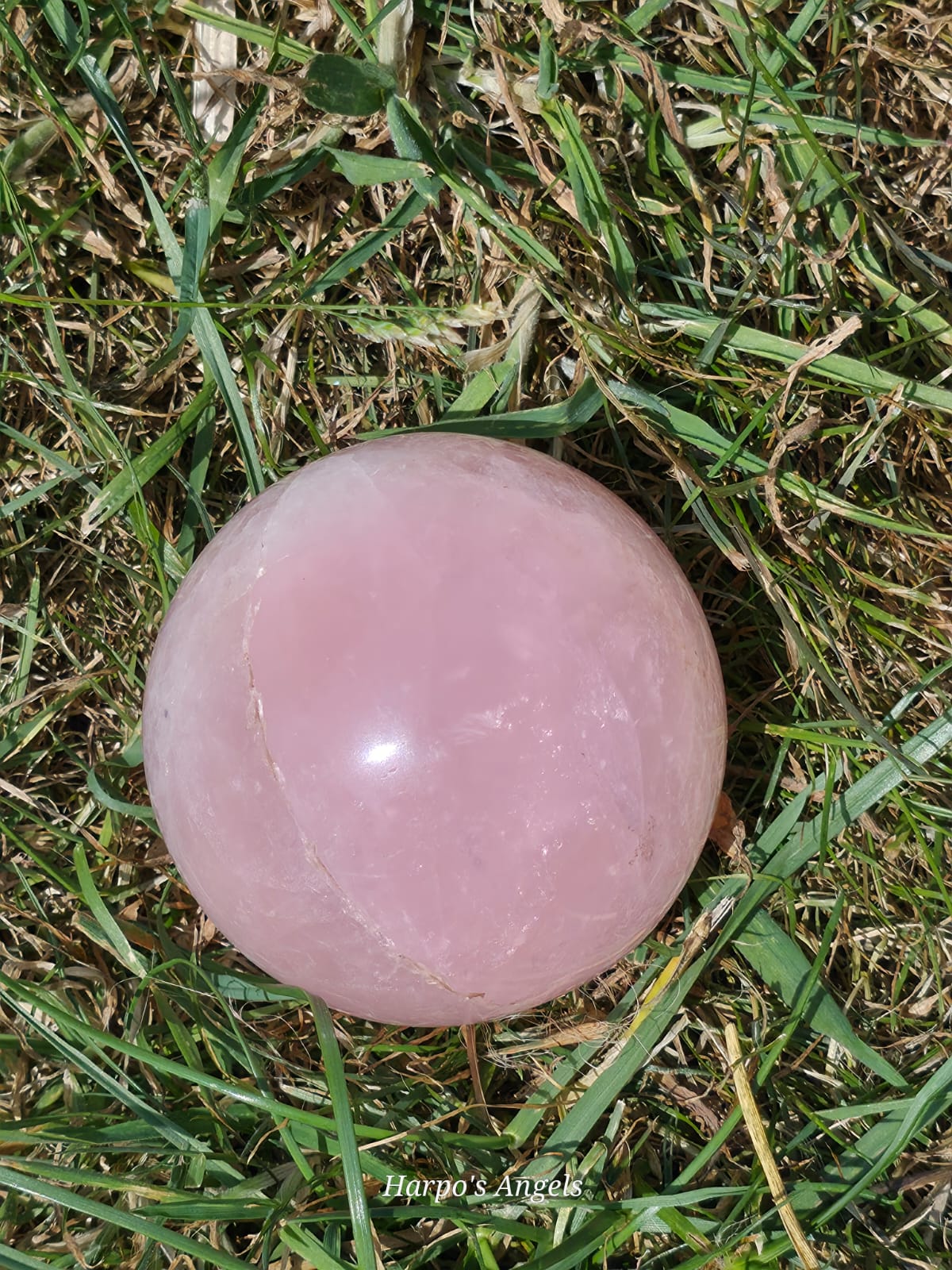 Brazilian Rose Quartz Sphere